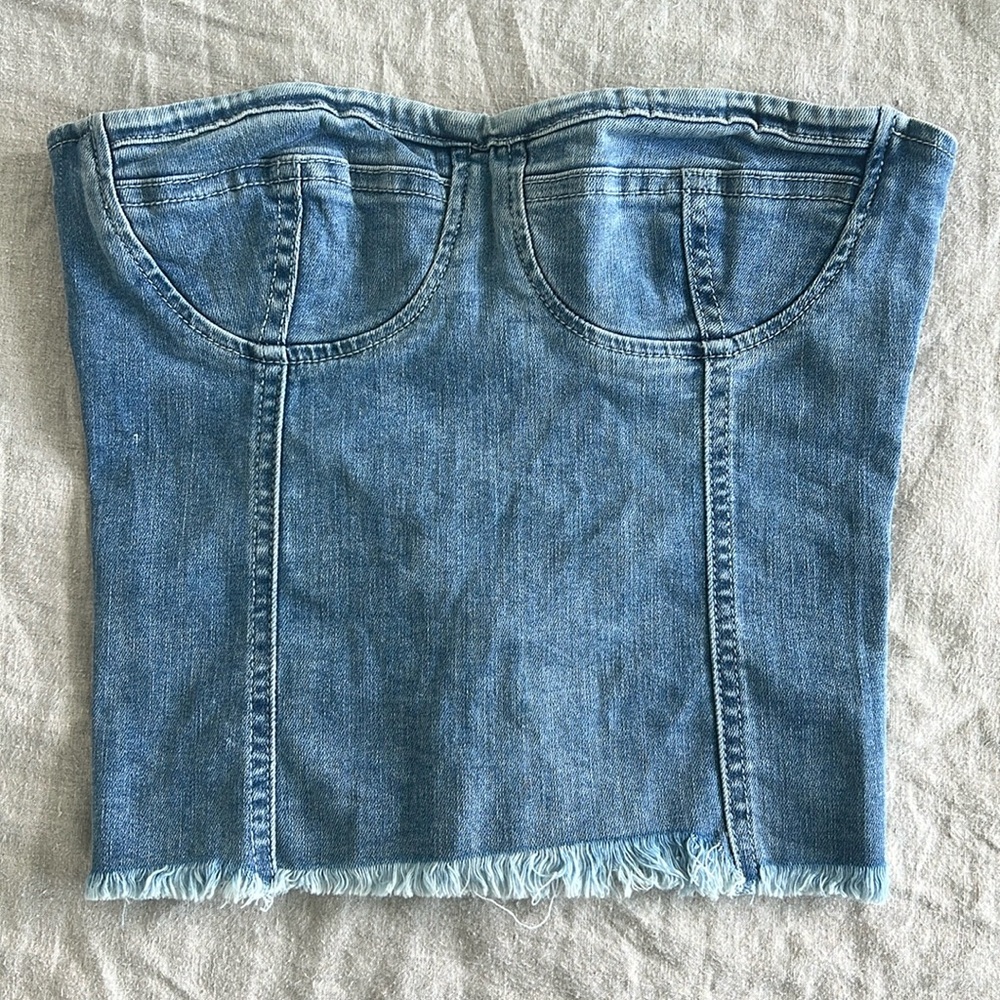 REVOLVE- SUPER DOWN JEAN CORSET